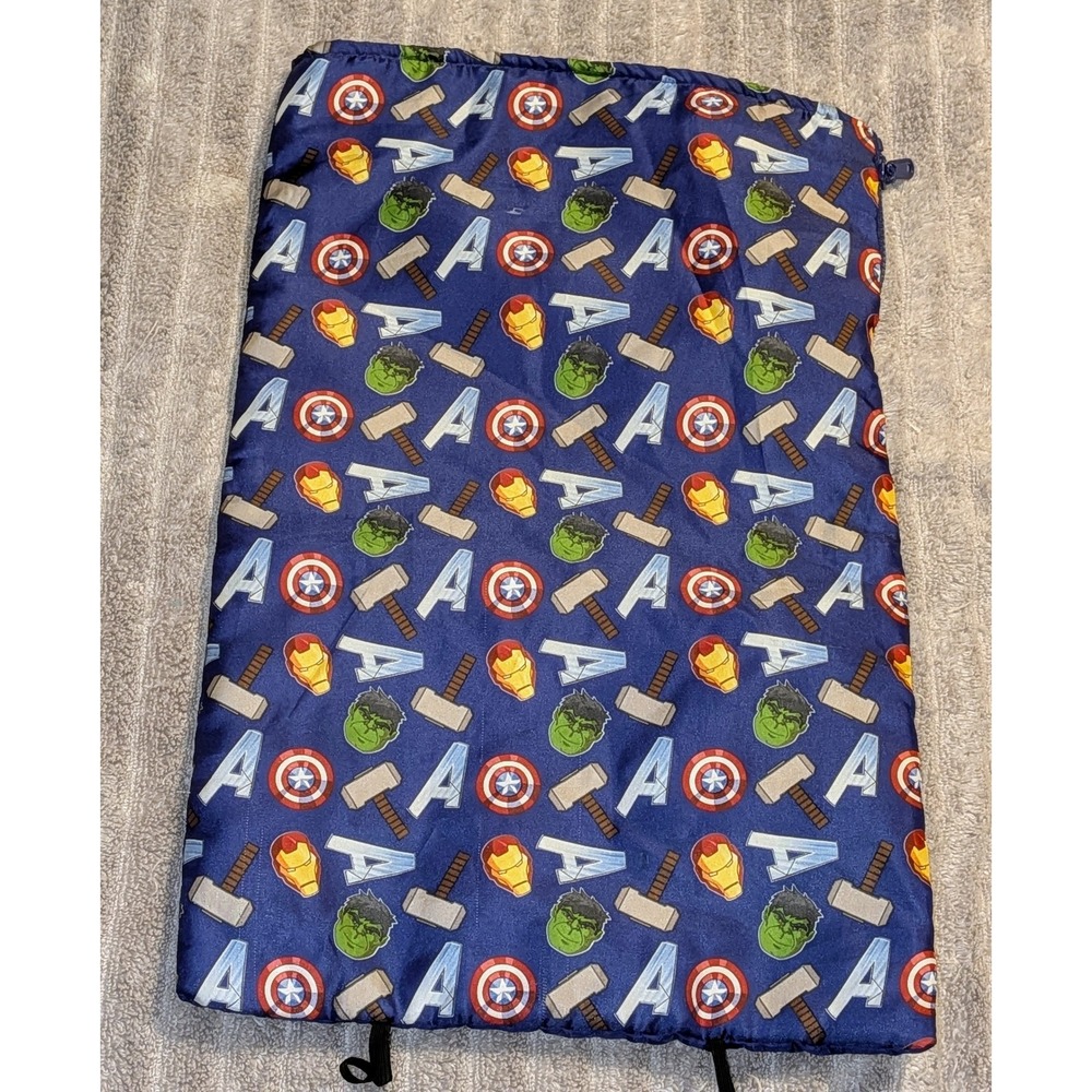 Build-A-Bear‎ Avengers Sleeping Bag Kids Marvel Hulk Iron Man Captain America